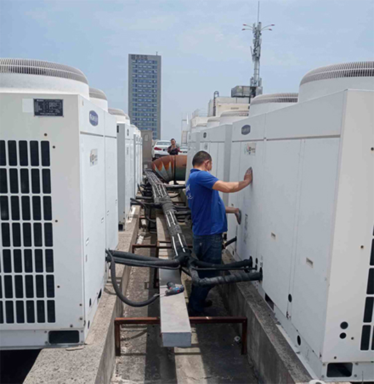 怀远中央空调制热和不制冷系统维修方法